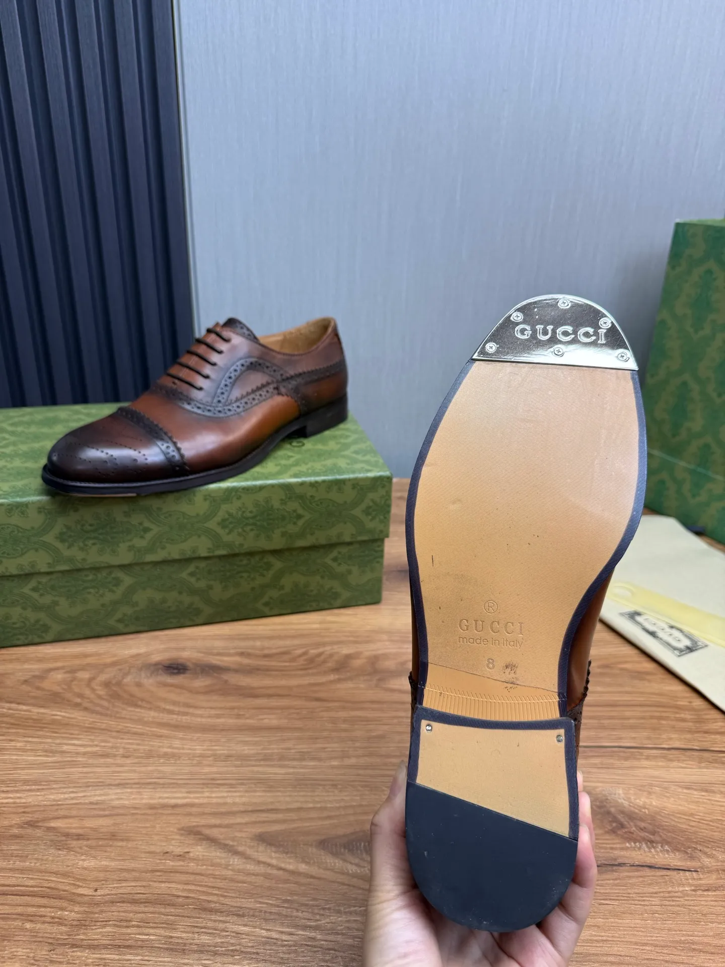 Men's shoes 💰680💰 GUCCI Gucci. Men's business casual leather shoes, all made of imported original brand leather, just to create a more comfortable wearing experience. Upper: original cowhide + imported cowhide lining, original non-slip and wear-resistant outsole ✔️36-45 (38.45 non-refundable)